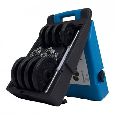 360ongsafitness ดัมเบล เซท 20KG สีดำ 20KG BLACK DUMBBELL SET AD20B