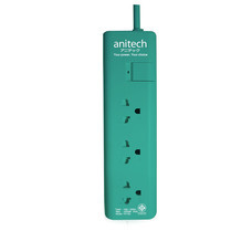 Anitech ปลั๊กไฟ มอก.3ช่อง 1สวิทช์ สาย3เมตร รุ่นH1133-MI