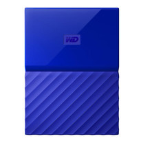 1.0 TB HDD EXT (ฮาร์ดดิสพกพา) WD MY PASSPORT 2017 BLUE (WDBYNN0010BBL)