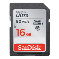 Sandisk SD Card 16GB Ultra SDHC Class 10