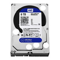 6.0 TB HDD (ฮาร์ดดิส) WD SATA-3 BLUE (WD60EZRZ)