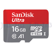 16 GB MICRO SDHC CARD (ไมโครเอสดีการ์ด) SANDISK ULTRA CLASS 10 (SDSQUAR_016G_GN6MA)