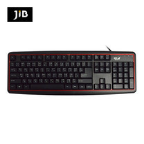 KEYBOARD MD-TECH KB-338 RED-BLACK USB