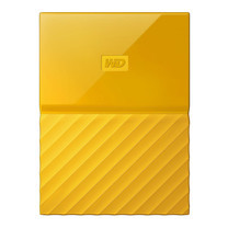 2.0 TB HDD EXT (ฮาร์ดดิสพกพา) WD MY PASSPORT 2017 YELLOW (WDBS4B0020BYL)
