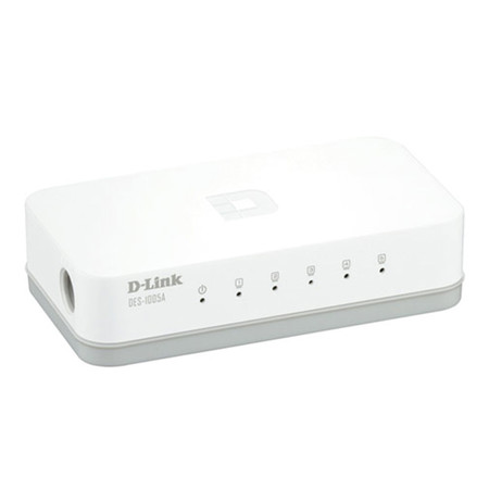 D-LINK SWITCH HUB 5 PORT 10/100 (DES-1005A)