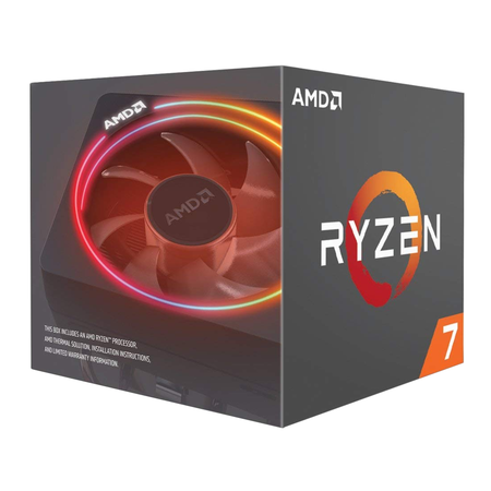 CPU (ซีพียู) AMD AM4 RYZEN7 2700X 3.7 GHz