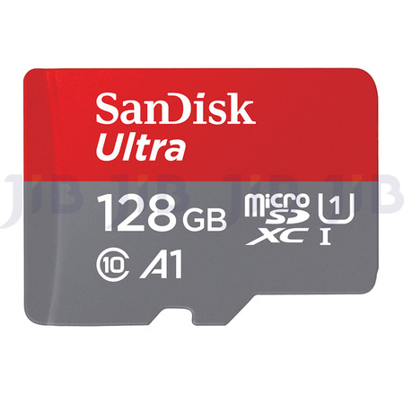 128 GB MICRO SDXC CARD (ไมโครเอสดีการ์ด) SANDISK ULTRA CLASS 10 (SDSQUAR_128G_GN6MA)