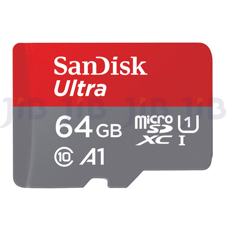 64 GB MICRO SDXC CARD (ไมโครเอสดีการ์ด) SANDISK ULTRA CLASS 10 (SDSQUAR_064G_GN6MA)