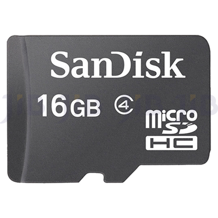 16 GB MICRO SD CARD (ไมโครเอสดีการ์ด) SANDISK (SDSDQM_016G_B35)