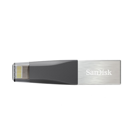 64 GB FLASH DRIVE (แฟลชไดร์ฟ) SANDISK FOR I-PHONE & I-PAD (SDIX40N_064G_GN6NN)