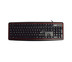 KEYBOARD MD-TECH KB-338 RED-BLACK USB
