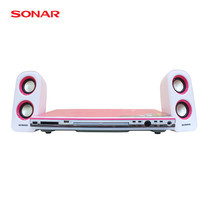 ชุดเครื่องเล่นดีวีดี SONAR รุ่น UX-V111P - White/Pink