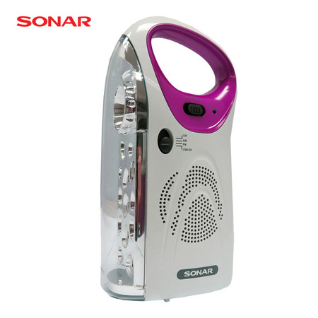 วิทยุพร้อมไฟฉาย SONAR รุ่น VX-920 P - Purple/White