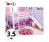 TOMATO KidZ เตียงนอน Slider Little Princess Van 3.5 ฟุต - White