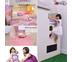 TOMATO KidZ เตียงบ้านตุ๊กตา 2 ชั้น Doll House + ฟูกที่นอน - Cream/Lilac