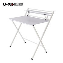 U-RO Decor รุ่น SYDNEY (ซิดนีย์) โต๊ะคอมอเนกประสงค์พับได้ สีขาว