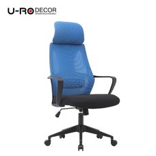 U-RO Decor รุ่น START (สตาร์ท) เก้าอี้สำนักงานสำหรับผู้บริหาร สีน้ำเงิน