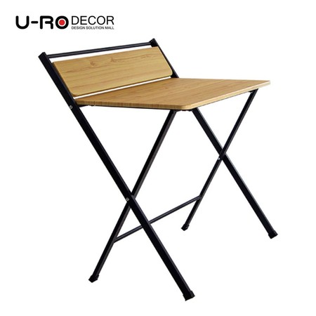 U-RO Decor รุ่น SYDNEY (ซิดนีย์) โต๊ะคอมอเนกประสงค์พับได้ สีโอ๊ค