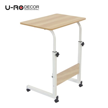 U-RO Decor รุ่น FOX (ฟอกซ์) โต๊ะคอมอเนกประสงค์ปรับระดับความสูง สีเมเปิ้ล