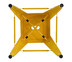 U-RO DECOR เก้าอี้บาร์สตูลเหล็ก รุ่น ZANIA-L (ซาเนีย-แอล) สีเหลือง