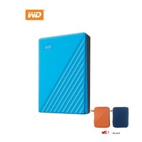 WD NEW MY PASSPORT 4 TB (WDBPKJ0040BBL-WESN) - BLUE