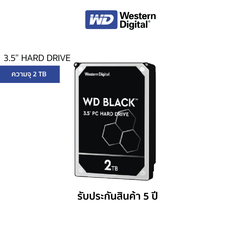 WD Internal Hard Drive BLACK 2 TB ฮาร์ดดิสก์ BLACK 2  TB HDD 3.5(WD2003FZEX)