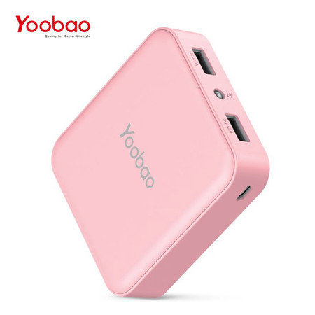 แบตเตอรี่สำรอง YOOBAO MASTER POWERBANK M25-V2 20000 MAH - Pink