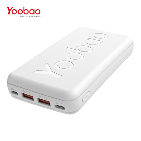 Yoobao Power Bank B20-V2 30000 mAh - White