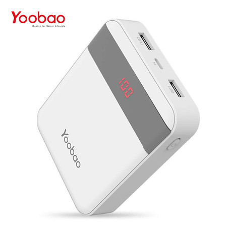 แบตเตอรี่สำรอง YOOBAO POWERBANK Q20C 20000 MAH - White