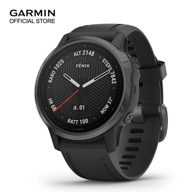 【美品】Garmin ガミン Fenix 6S Sapphire (1916) Garmin Fenix 6S Sapphire Premium Multisport GPS Watch - Gray