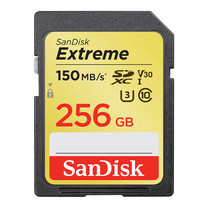 SanDisk EXTREME SD UHS-I Speed ในการถ่ายภาพสูงถึง 70MB/s, การถ่ายโอนไฟล์ที่ 150 MB/s - 256GB
