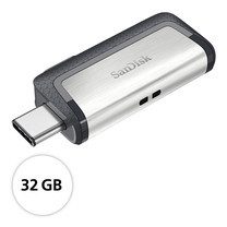 SanDisk Flash Drive High Speed USB 3.1 , USB TYPE-C - 32GB