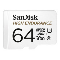 SanDisk microSD ความทนทานสูงสำหรับกล้องวงจรปิด - 64GB