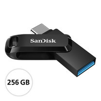 SanDisk Ultra® Dual Drive Go SDDDC3 USB3.1/Type C - 256GB - Black