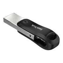 SanDisk iXpand Flash Drive Go, SDIX60N, Black, iOS, USB 3.0, 2Y - 256GB