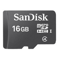 SanDisk microSDHC Class 4 - 16GB