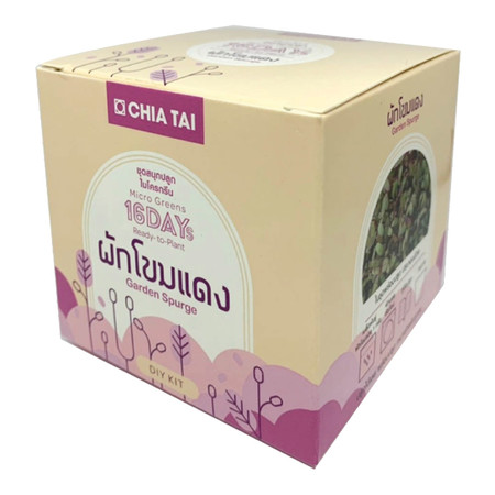 ผักโขมแดง ชุดสนุกปลูก Microgreen 1 กล่อง
