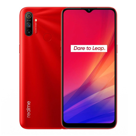 Realme C3 (Ram 2GB / Rom 32GB) (รองรับเฉพาะซิมเครือข่าย TrueMove H) - Red