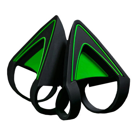 Kitty Ears For Razer Kraken - Green