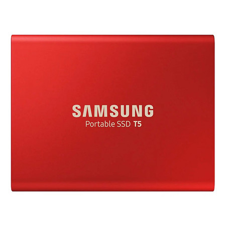 Samsung External SSD T5 Portable - Red