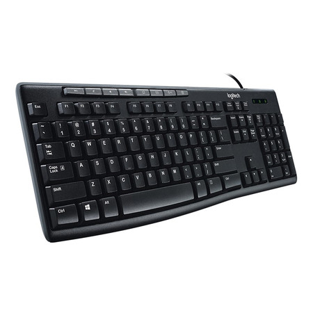 Logitech Media Keyboard K200 (รับประกัน 3 ปี)
