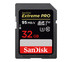 SanDisk EXTREME PRO SD UHS-I Speed Read/Write 95/90MB/s ความเร็ววิดีโอ C10, U3, V30 - 32GB