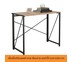 Furinbox โต๊ะทำงานพับเก็บได้ รุ่น GLADY ขนาด 90 cm. - สีน้ำตาล/ดำ