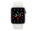 Apple Watch ซีรีย์ 5 รุ่น GPS + Cellular ตัวเรือนอะลูมิเนียม สีเงิน พร้อมสายแบบ Sport Band สีขาว ไซส์ 40 มม.