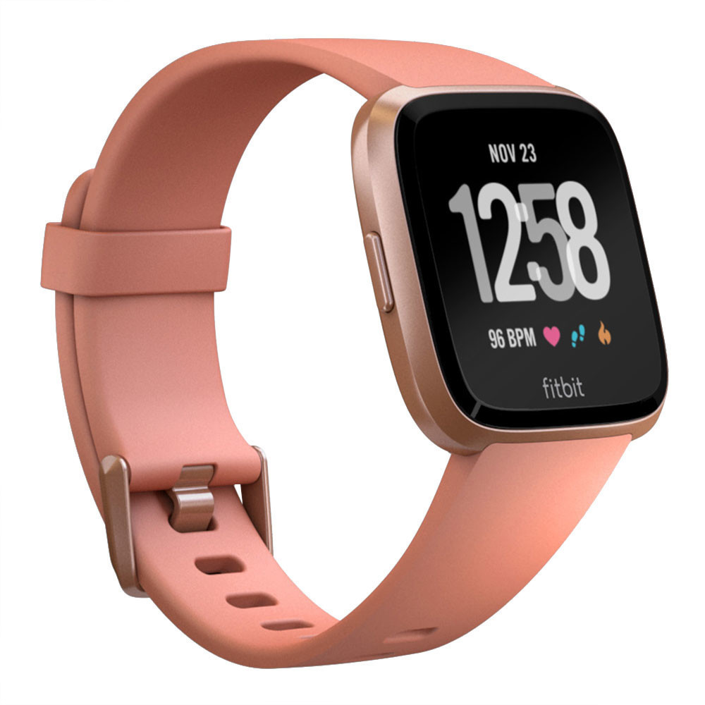 ruby and rose gold fitbit versa