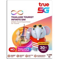 THAILAND TOURIST INFINITE SIM 30 DAYS 1,199