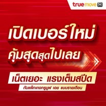 แพ็กเกจแบบรายเดือน Max speed Unlimited