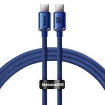 BASEUS CABLE Crystal Shine Series Fast Charging 100W Type C – Type C,BL