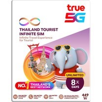 THAILAND TOURIST INFINITE SIM 8 DAYS 449