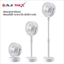 พัดลมตั้งโต๊ะ Mini ขนาด 6 นิ้ว สีขาว รุ่น FN-01 AJ